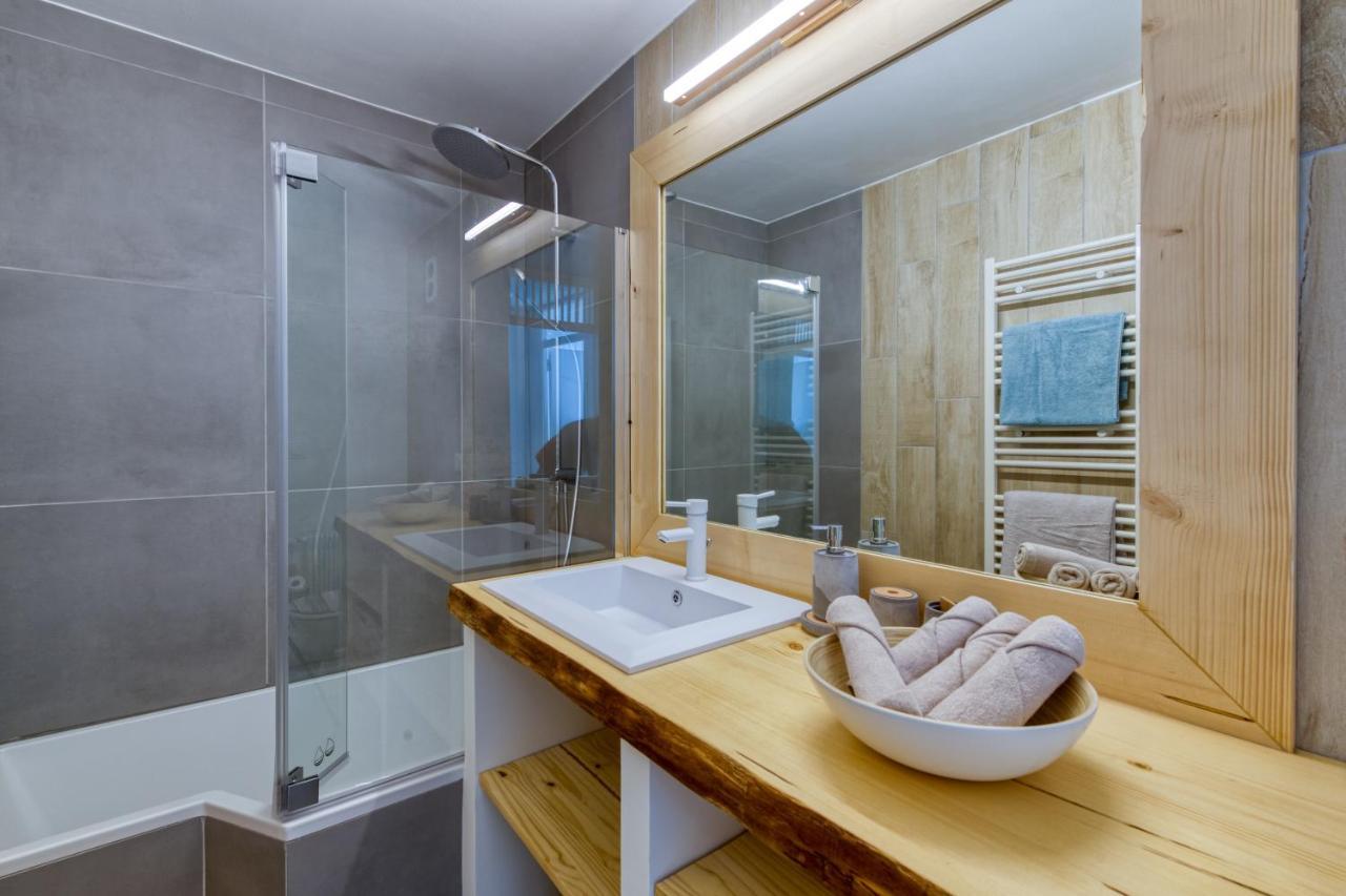 샤모니 Le Petit Balcon Avec Vue Sur Le Mont-Blanc 2 Etoiles 아파트 외부 사진