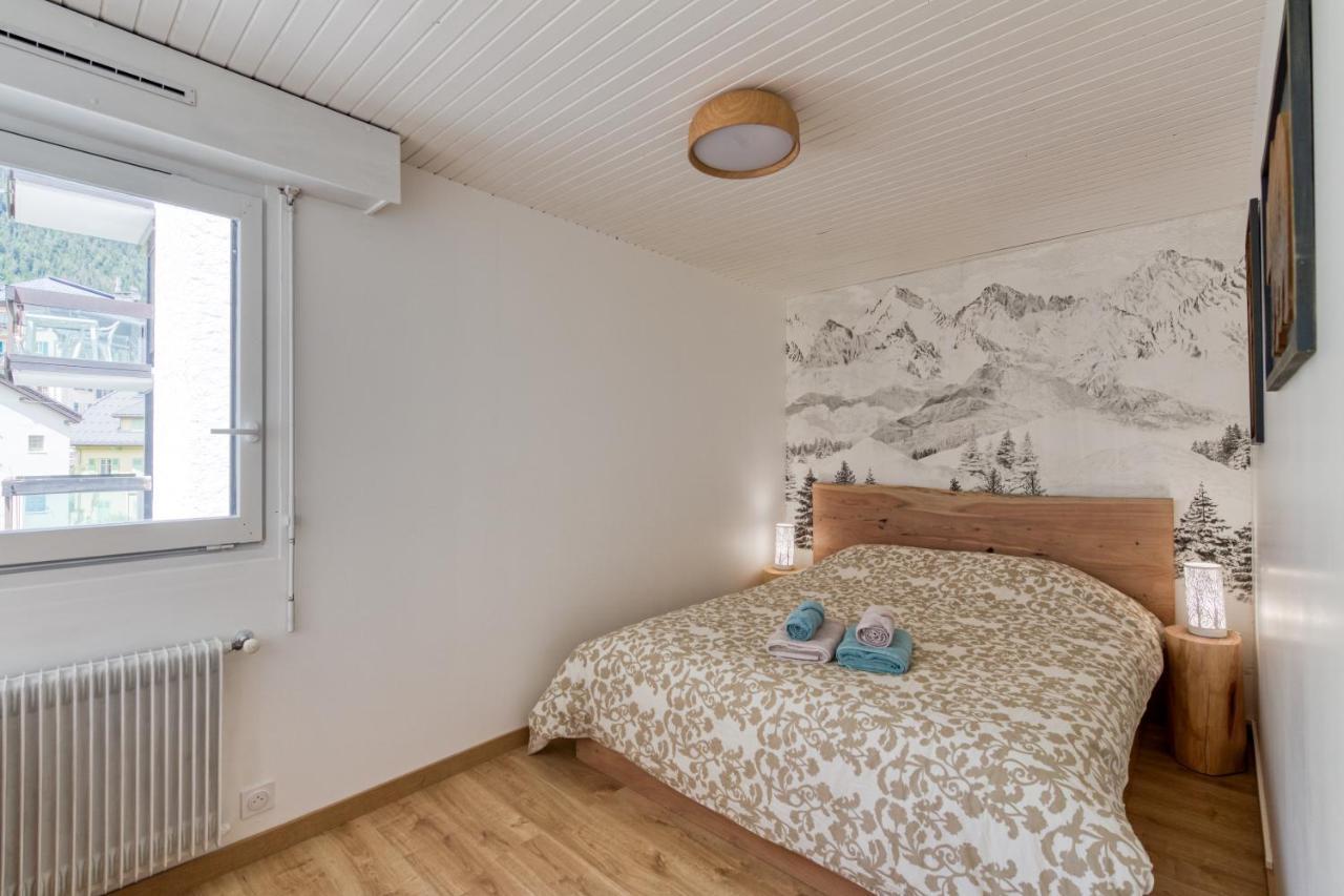 샤모니 Le Petit Balcon Avec Vue Sur Le Mont-Blanc 2 Etoiles 아파트 외부 사진